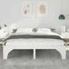 Estructura De Cama Doble Matrimonial Estructura De Cama Doble Matrimonial Blanco