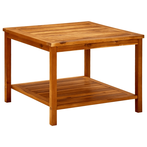Mesa de Centro, Mesa baixa, 60x60x45 cm madeira de acácia maciça
