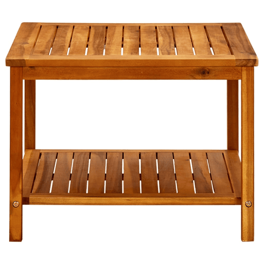 Mesa de Centro, Mesa baixa, 60x60x45 cm madeira de acácia maciça
