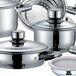 Batería de Cocina Klack de Acero Inoxidable Batería de Cocina Klack de Acero Inoxidable Gris