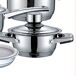 Batería de Cocina Klack de Acero Inoxidable Batería de Cocina Klack de Acero Inoxidable Gris