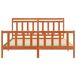 Estructura de cama matrimonial Estructura de cama matrimonial Marrón
