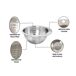 Cuenco Klack de Acero Inoxidable con Medidores Cuenco Klack de Acero Inoxidable con Medidores Gris