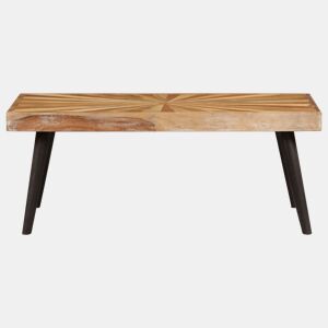 Mesa de Centro, Mesa baixa, madeira de mangueira maciça 90x55x36 cm