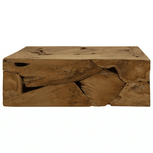 Mesa de Centro, Mesa baixa, 90x50x30 cm teca genuĂna castanho Mesa de Centro, Mesa baixa, 90x50x30 cm teca genuĂna castanho