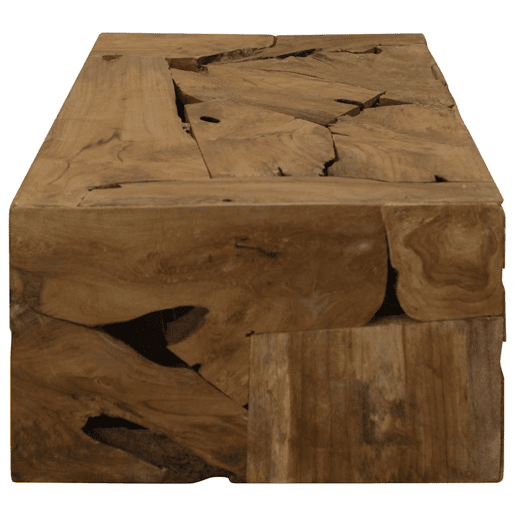 Mesa de Centro, Mesa baixa, 90x50x30 cm teca genuĂna castanho Mesa de Centro, Mesa baixa, 90x50x30 cm teca genuĂna castanho