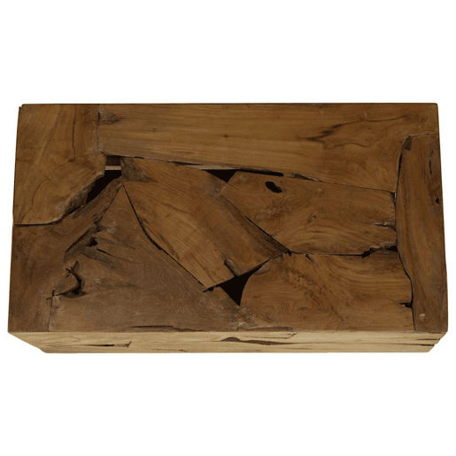 Mesa de Centro, Mesa baixa, 90x50x30 cm teca genuĂna castanho Mesa de Centro, Mesa baixa, 90x50x30 cm teca genuĂna castanho
