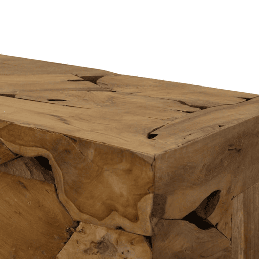 Mesa de Centro, Mesa baixa, 90x50x30 cm teca genuĂna castanho Mesa de Centro, Mesa baixa, 90x50x30 cm teca genuĂna castanho