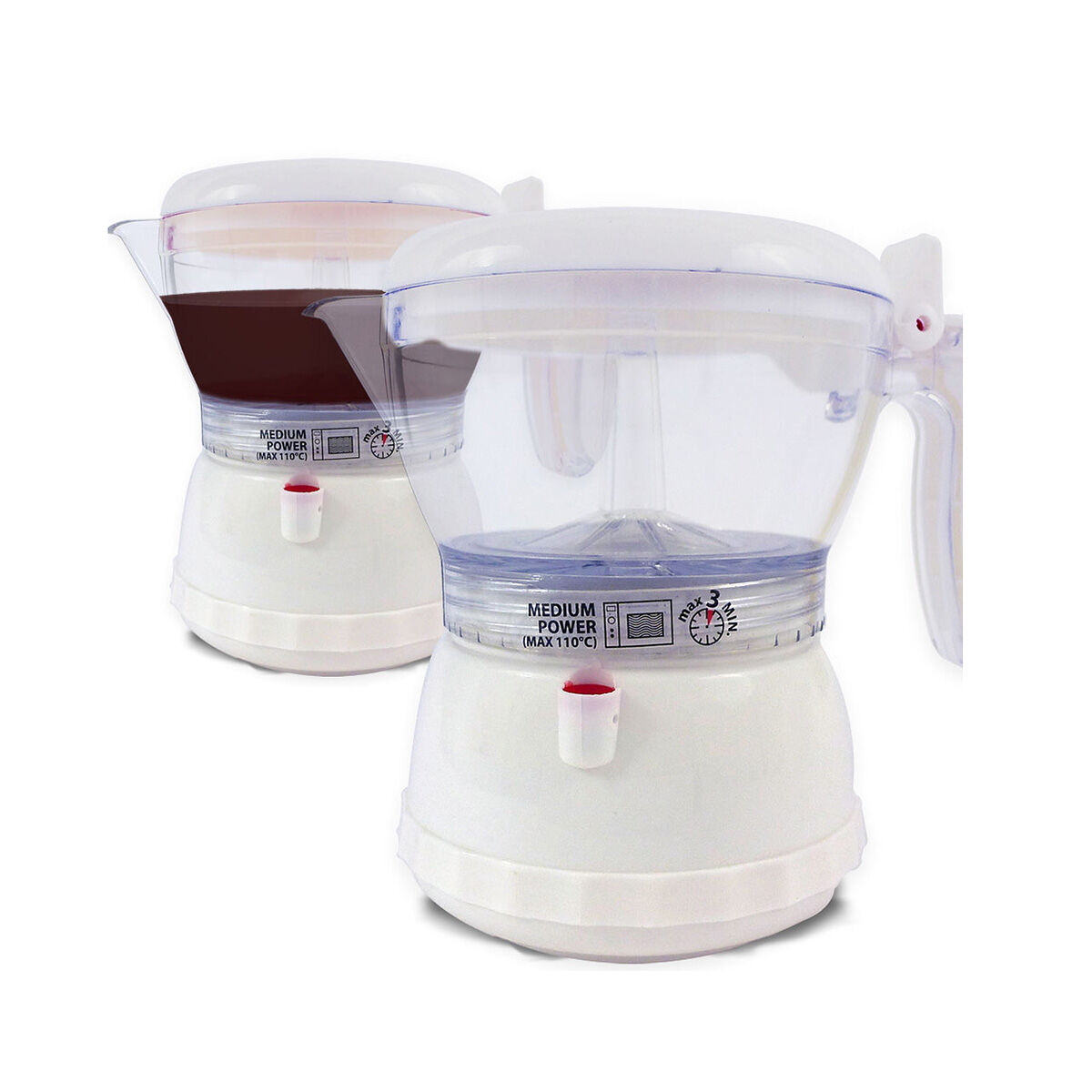 cafetera italiana klack para microondas