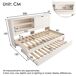 Camas nido 208x120 Camas nido 208x120 Blanco