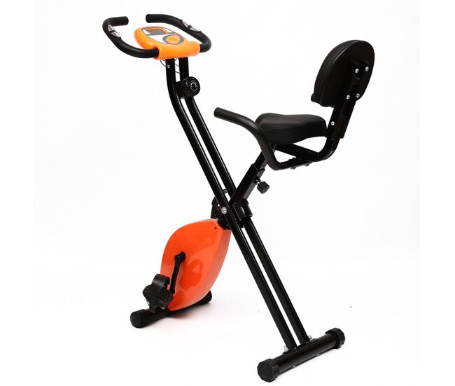 Bicicleta estática klack con respaldo lumbar