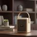 Altavoz Bluetooth Klack Portátil con Radio y Karaoke Altavoz Bluetooth Klack Portátil con Radio y Karaoke Beige