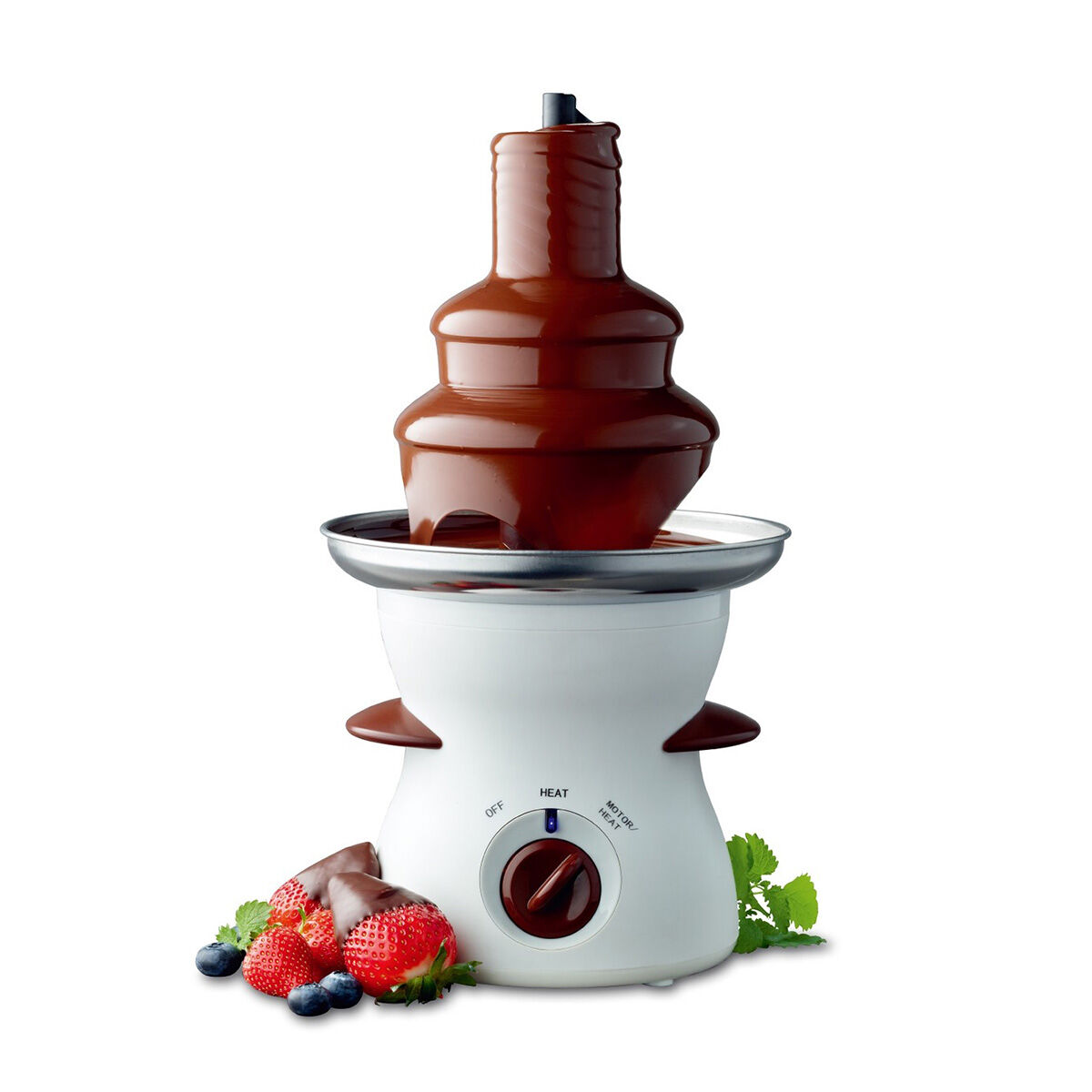 Fuente de Chocolate Klack de Tres Niveles