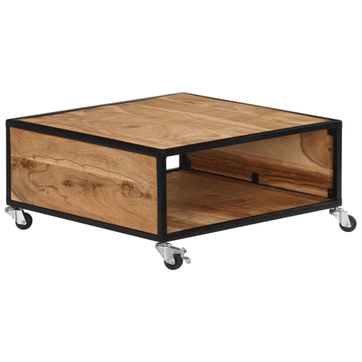 Mesa de Centro, Mesa baixa, 70x70x32 cm madeira de acácia maciça Mesa de Centro, Mesa baixa, 70x70x32 cm madeira de acácia maciça