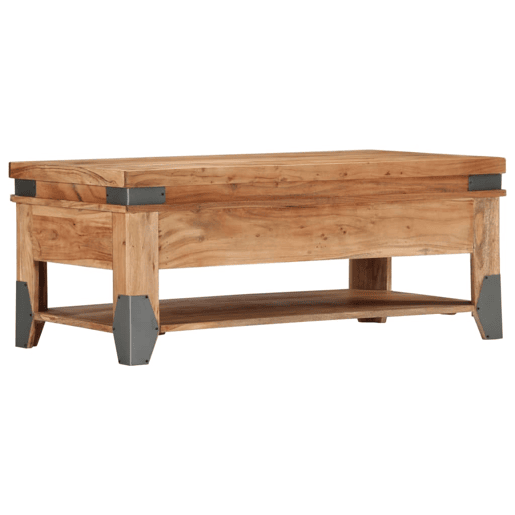 Mesa de Centro, Mesa baixa, 110x52x45 cm madeira de acácia maciça Mesa de Centro, Mesa baixa, 110x52x45 cm madeira de acácia maciça
