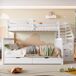 Cama litera 254x145 Cama litera 254x145 Blanco