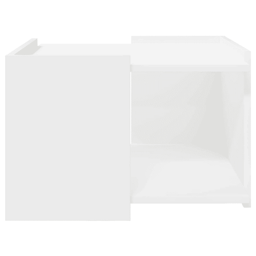 Mesa de Centro, Mesa baixa, Branco 50,5 x 50 x 33 cm Derivados de Madeira Mesa de Centro, Mesa baixa, Branco 50,5 x 50 x 33 cm Derivados de Madeira