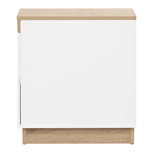 Mesa de cabeceira com 2 gavetas - Estilo escandinavo - Branco Mesa de cabeceira com 2 gavetas - Estilo escandinavo - Branco