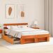 Estructura de cama matrimonial Estructura de cama matrimonial Marrón