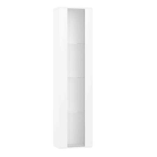 Vitrine multifuncional 40x29x170 cm - Luz LED RGB, painel acrÃlico, design simples - Branco Vitrine multifuncional 40x29x170 cm - Luz LED RGB, painel acrÃlico, design simples - Branco