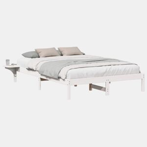 Estrutura De Cama De Casal Simple - Branco 150 x 200 cm