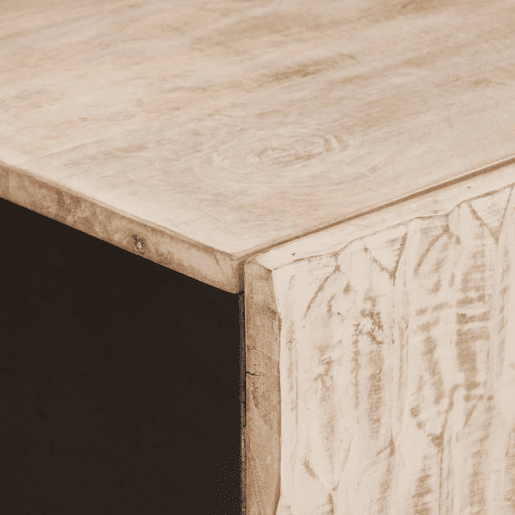 Mesa de Centro, Mesa baixa, Branco 80 x 50 x 40 cm Madeira de manga maciça Mesa de Centro, Mesa baixa, Branco 80 x 50 x 40 cm Madeira de manga maciça