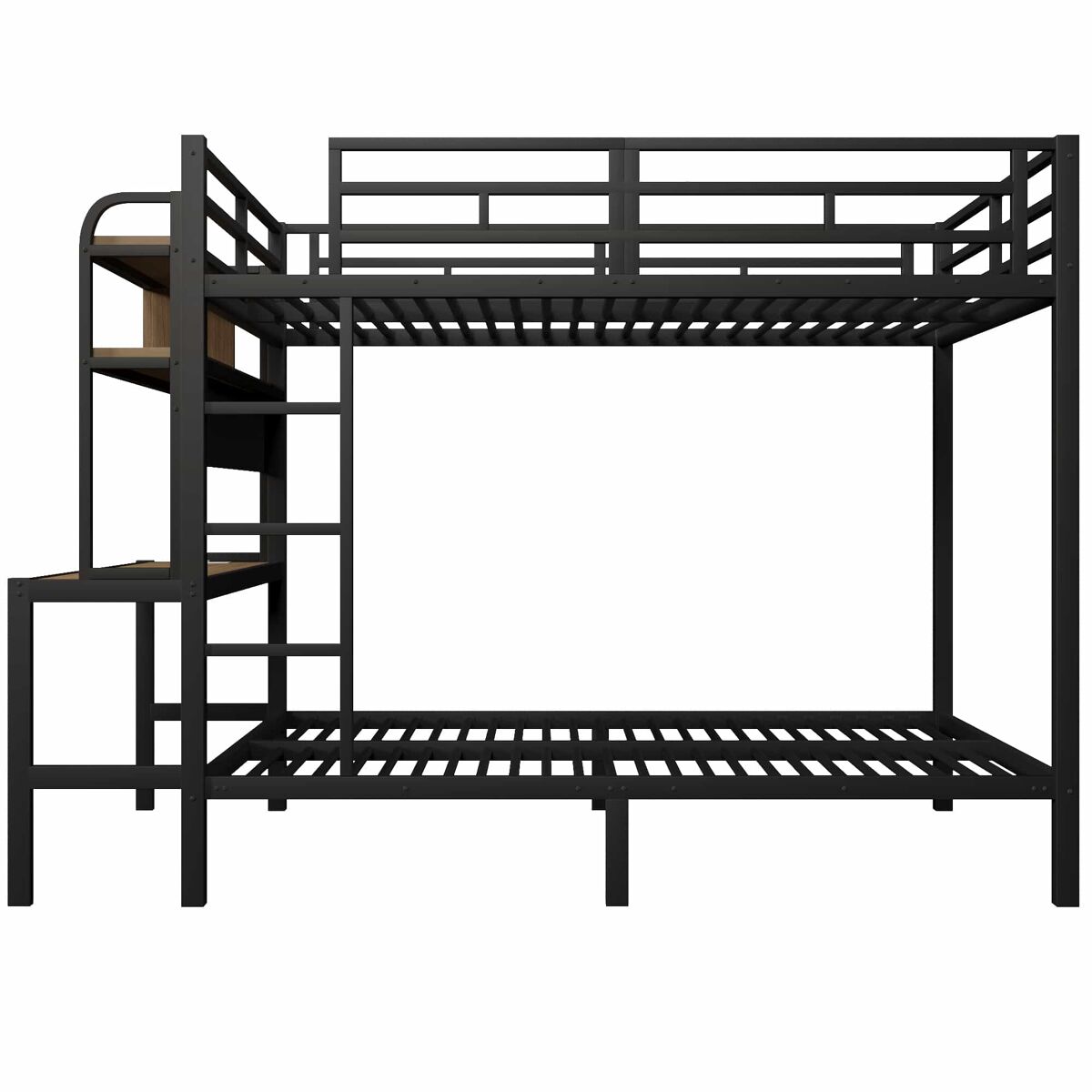 Cama litera 248x146 Negro