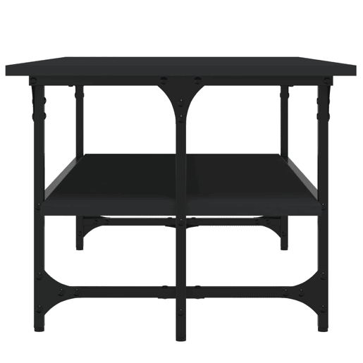 Mesa de Centro, Mesa baixa, 100x50x40 cm derivados de madeira preto