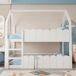 Cama litera 204x95 Cama litera 204x95 Blanco