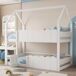 Cama litera 204x95 Cama litera 204x95 Blanco