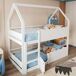 Cama litera 204x95 Cama litera 204x95 Blanco