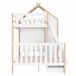 Cama litera Cama litera Natural/ Blanco