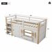 Cama litera Cama litera Blanco