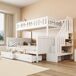 Cama litera Cama litera Blanco