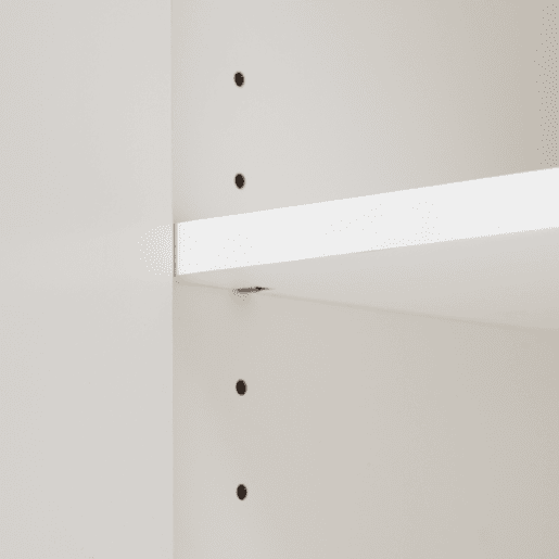 Cómoda com 3 gavetas e 2 portas - pés dourados - em aglomerado de madeira - Branco Cómoda com 3 gavetas e 2 portas - pés dourados - em aglomerado de madeira - Branco