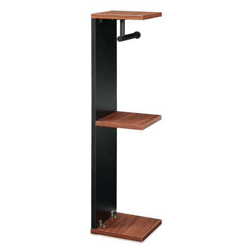 Suporte para papel higiƩnico Trond 76x18x18 cm PretoEfeito nogueira en.casa Suporte para papel higiƩnico Trond 76x18x18 cm PretoEfeito nogueira en.casa