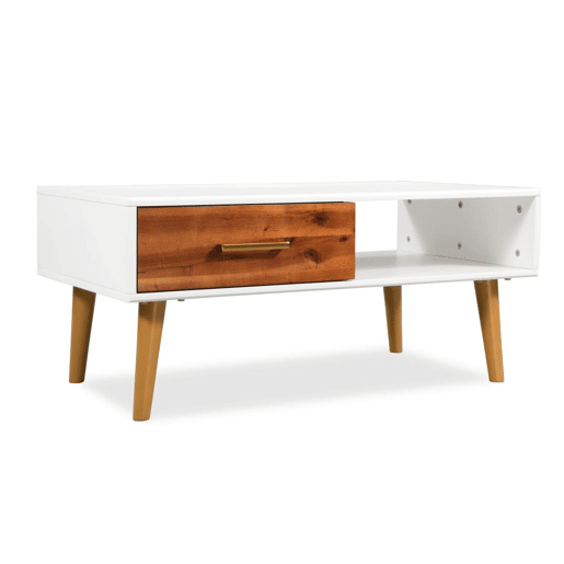 Mesa de Centro, Mesa baixa, em madeira de acácia maciça 90x50x40 cm Mesa de Centro, Mesa baixa, em madeira de acácia maciça 90x50x40 cm