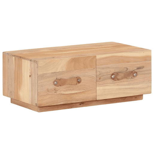 Mesa de Centro, Mesa baixa, 90x50x35 cm madeira recuperada maciça