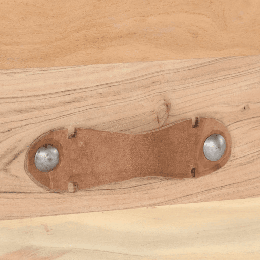 Mesa de Centro, Mesa baixa, 90x50x35 cm madeira recuperada maciça