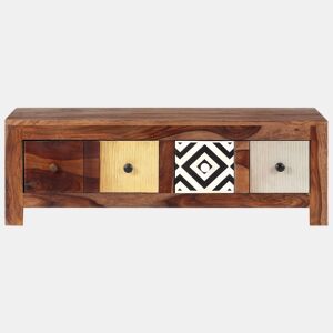 Mesa de Centro, Mesa baixa, 90x50x30 cm madeira de acácia maciça