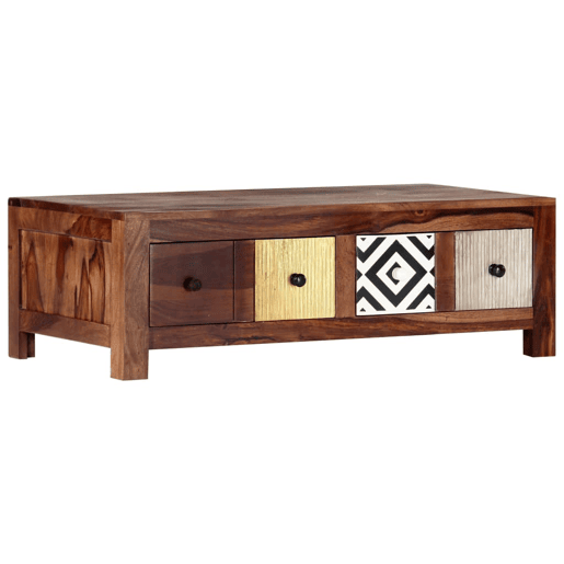 Mesa de Centro, Mesa baixa, 90x50x30 cm madeira de acácia maciça Mesa de Centro, Mesa baixa, 90x50x30 cm madeira de acácia maciça