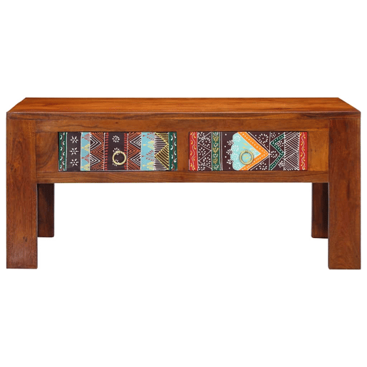 Mesa de Centro, Mesa baixa, 90x50x40 cm madeira de acácia maciça Mesa de Centro, Mesa baixa, 90x50x40 cm madeira de acácia maciça