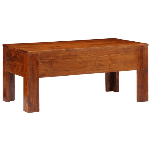Mesa de Centro, Mesa baixa, 90x50x40 cm madeira de acácia maciça Mesa de Centro, Mesa baixa, 90x50x40 cm madeira de acácia maciça
