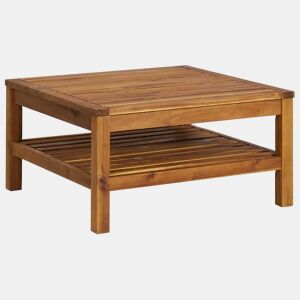 Mesa de Centro, Mesa baixa, 65x65x35 cm madeira de acácia maciça