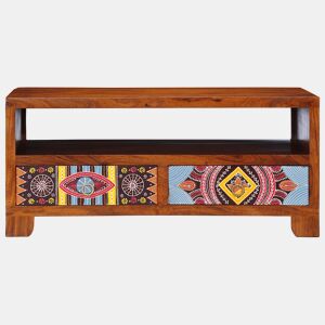 Mesa de Centro, Mesa baixa, 90x50x40 cm madeira de acácia maciça