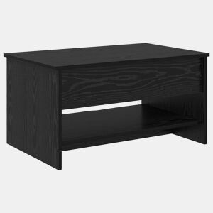 Mesa de Centro, Mesa baixa, Carvalho Preto 80 x 50,5 x 41,5 cm