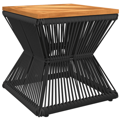 Mesa de Centro, Mesa baixa, com base de arame 38x38x38 cm acácia maciça Mesa de Centro, Mesa baixa, com base de arame 38x38x38 cm acácia maciça