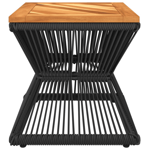 Mesa de Centro, Mesa baixa, com base de arame 38x38x38 cm acácia maciça Mesa de Centro, Mesa baixa, com base de arame 38x38x38 cm acácia maciça