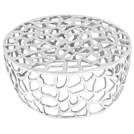 Mesa de Centro, Mesa baixa, em alumÃnio fundido 70x30 cm prateado Mesa de Centro, Mesa baixa, em alumÃnio fundido 70x30 cm prateado