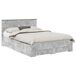 Estructura de cama matrimonial Estructura de cama matrimonial Gris